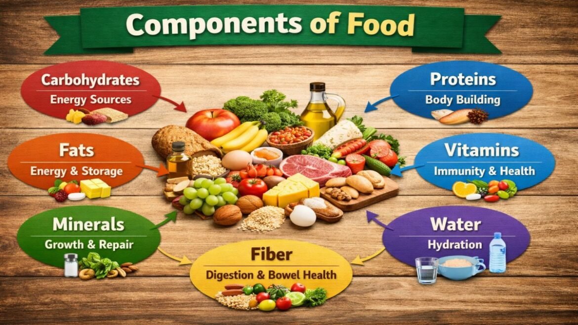 Components of Food – A Complete Guide to Understanding What We Eat