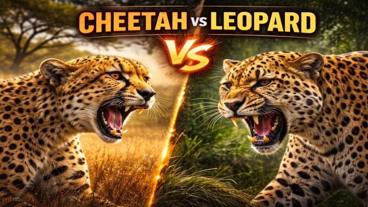 Cheetah vs Leopard – Key Differences Explained in Detail