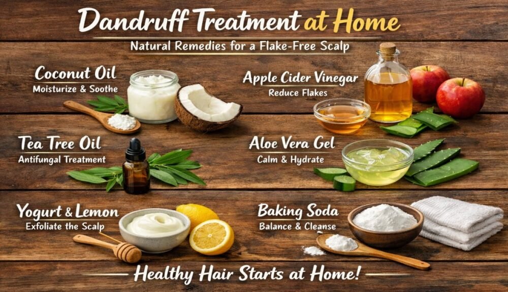 Dandruff Treatment at Home