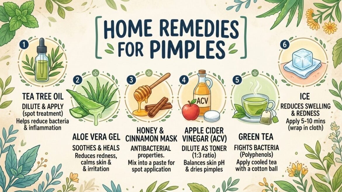 Home Remedies for Pimples – Natural Solutions for Clear Skin