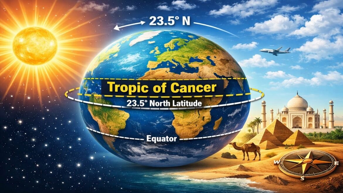 Tropic of Cancer: Meaning, Location, and Importance Explained