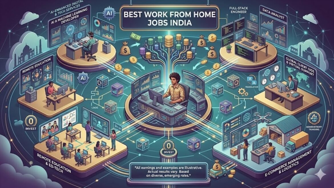 Best Work From Home Jobs India: Top Online Jobs to Earn Money from Home in 2026