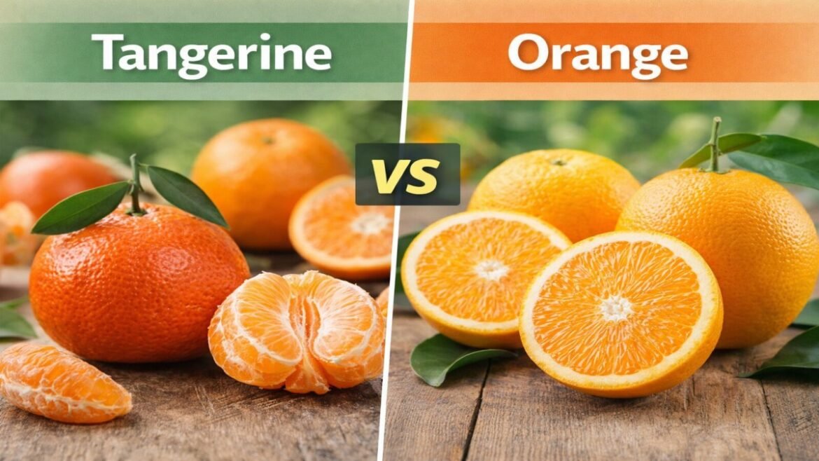 Tangerine vs Orange