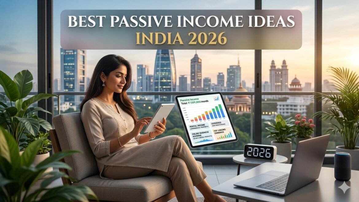 Best Passive Income Ideas India 2026