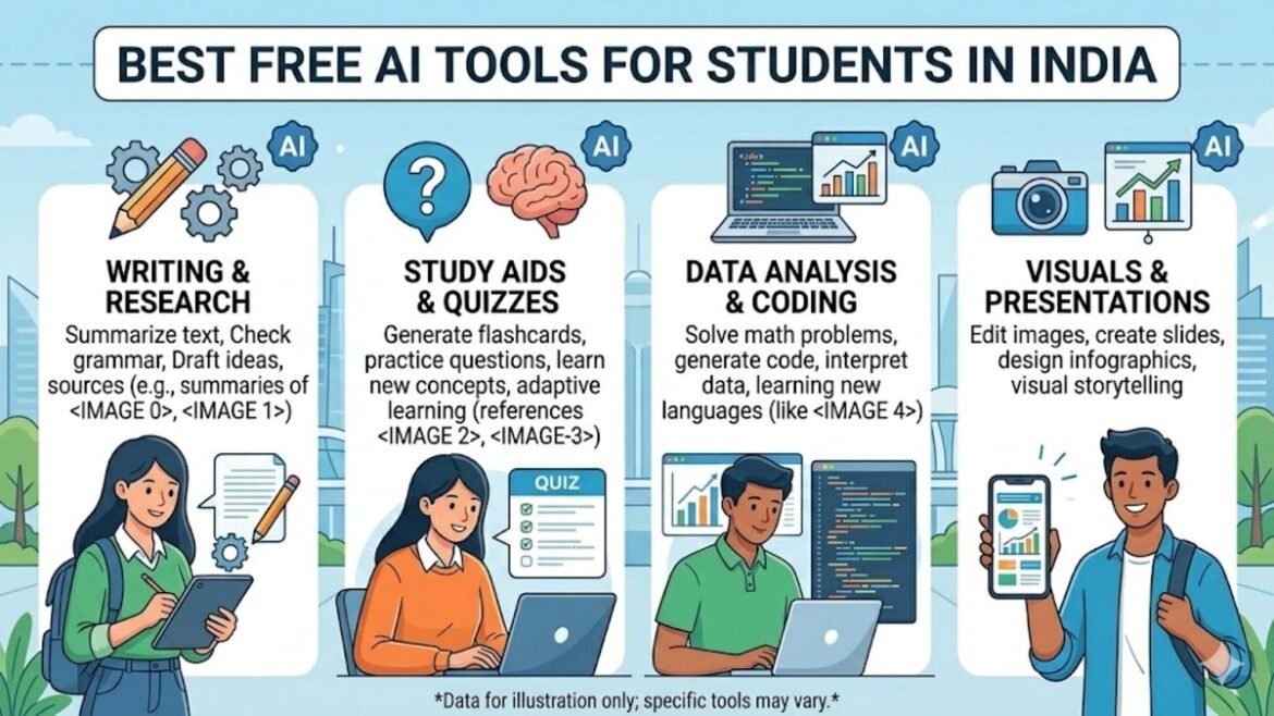 Best Free AI Tools for Students in India (2026 Guide)