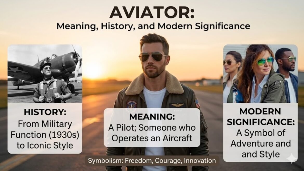 Aviator: Meaning, History, and Modern Significance