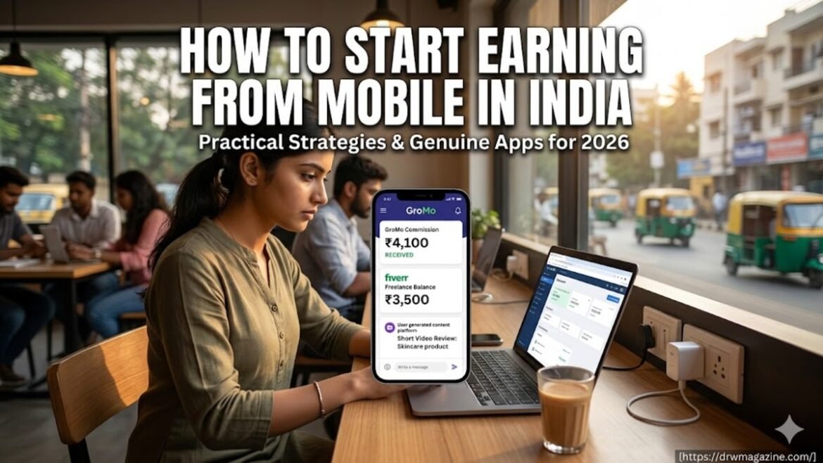 How to Start Earning from Mobile in India (Simple Guide for Beginners 2026)