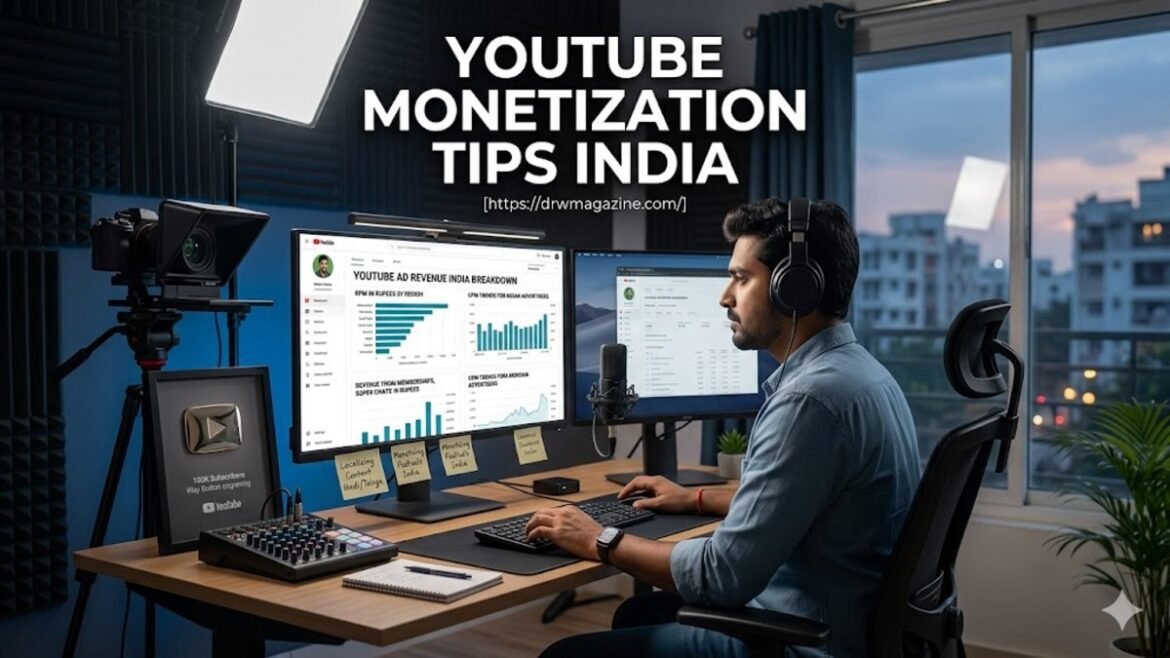 YouTube Monetization Tips India – Honestly, It Takes Time (But It’s Doable)