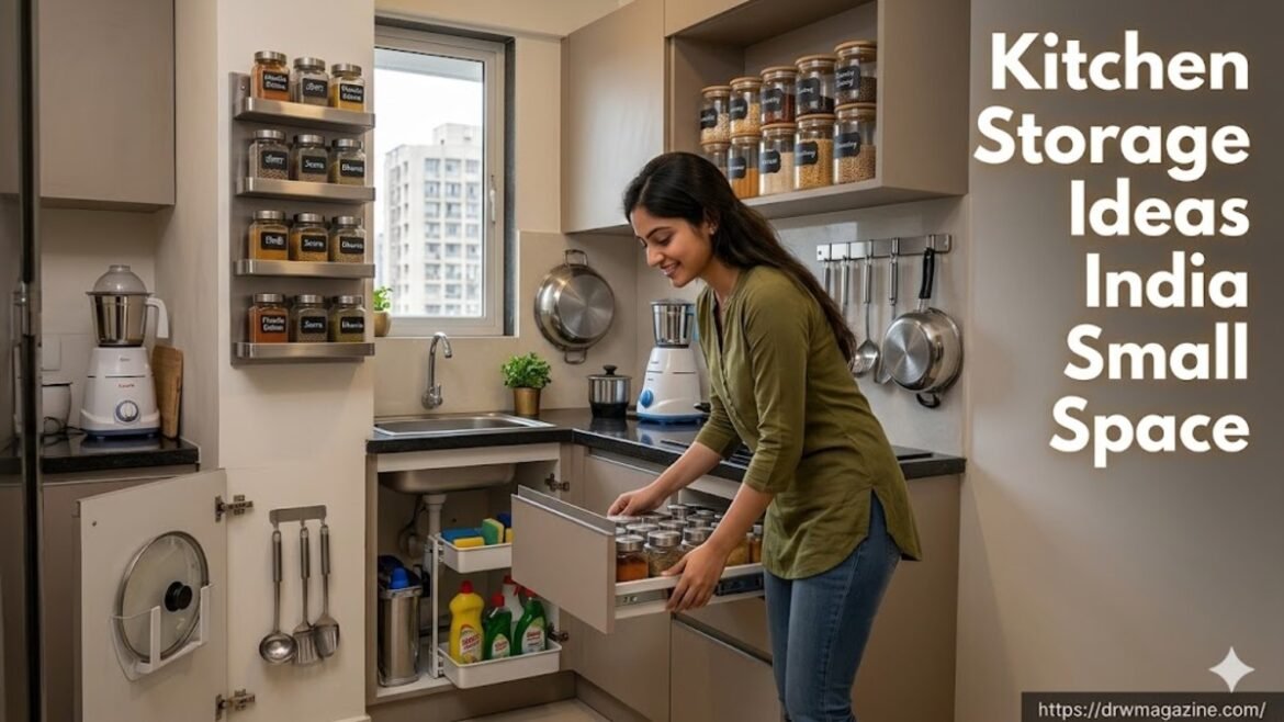 Kitchen Storage Ideas India Small Space (2026 Latest Guide)