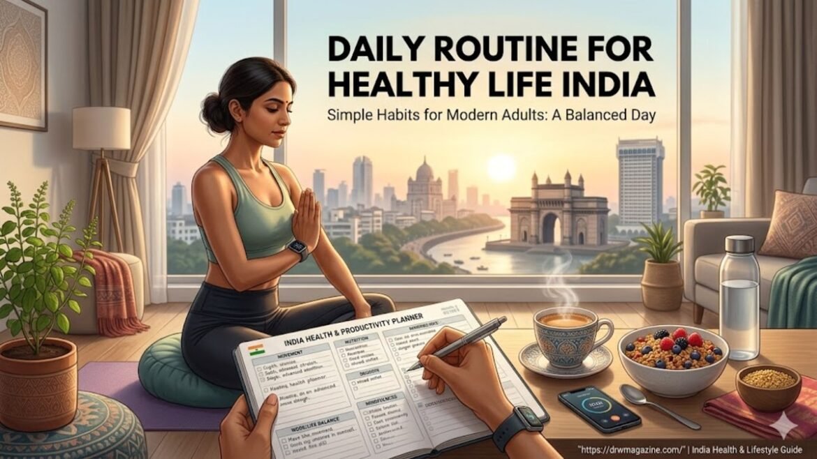 Daily Routine for Healthy Life India (2026 — Simple Habits That Actually Work)