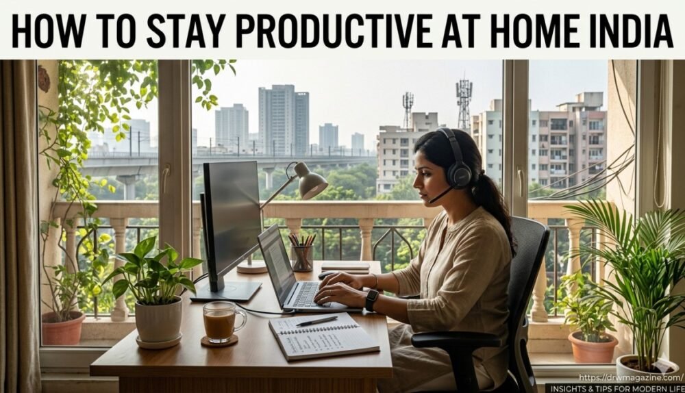 How to Stay Productive at Home India