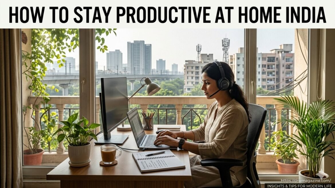 How to Stay Productive at Home India (2026 Latest Guide)