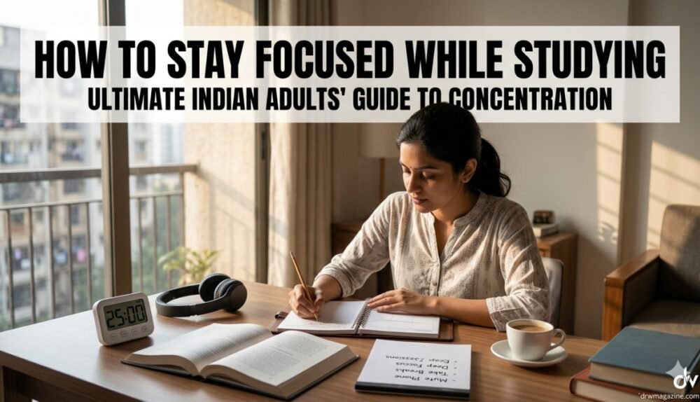 How to Stay Focused While Studying