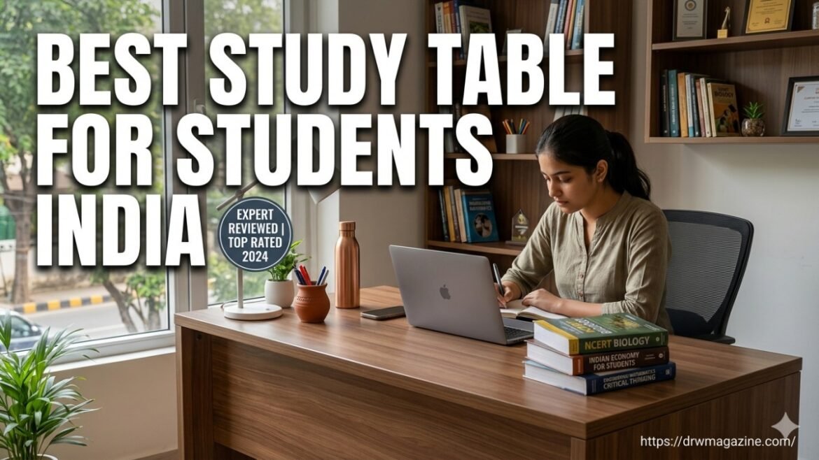 Best Study Table for Students India (2026 Latest Guide)