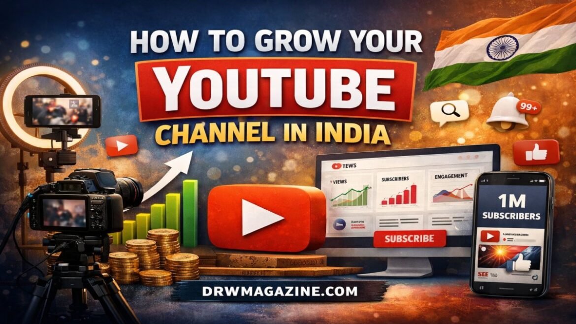 How to Grow YouTube Channel India (Proven Strategy to Rank & Grow Fast in 2026)