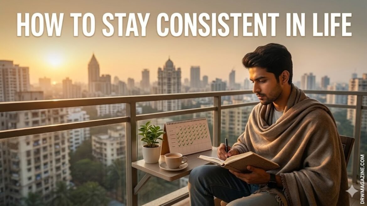 How to Stay Consistent in Life (Simple Real-Life Guide That Actually Works)
