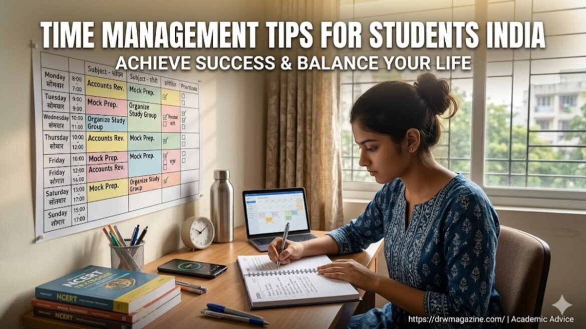 Time Management Tips for Students India (2026 Latest Guide)