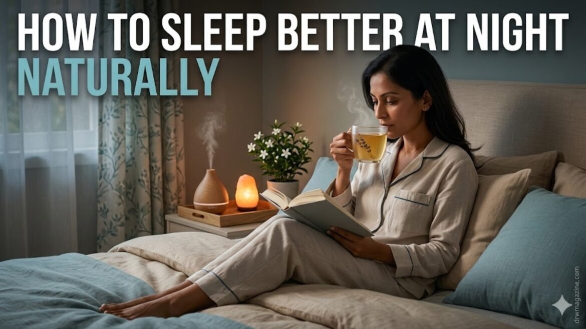 How to Sleep Better at Night Naturally (Today 2026 Latest Guide That Actually Helps)