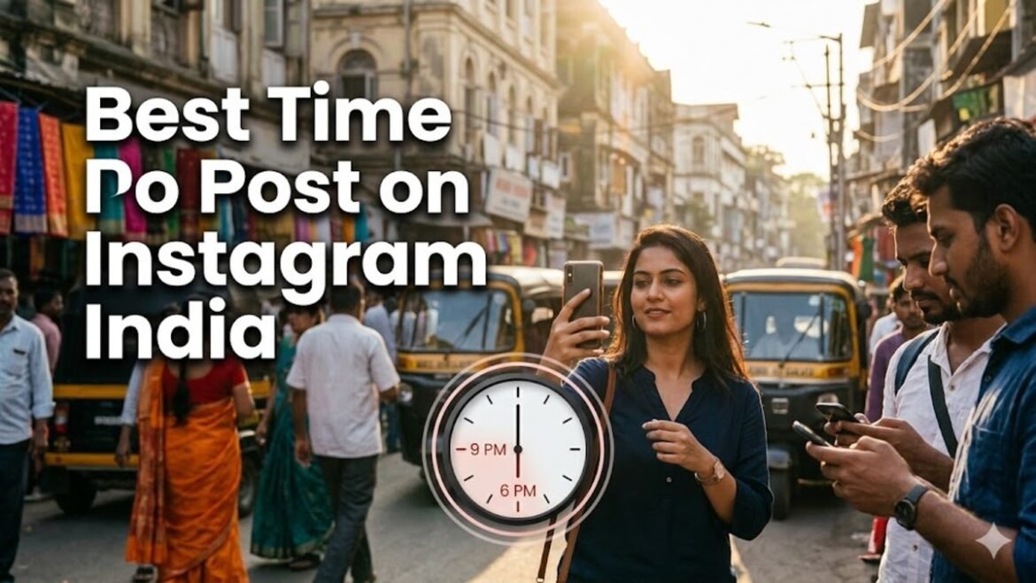 Best Time to Post on Instagram India (Real Strategy That Actually Works)