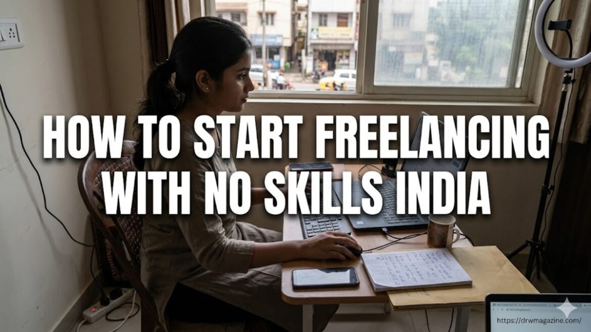 How to Start Freelancing With No Skills India (Beginner Guide for 2026)