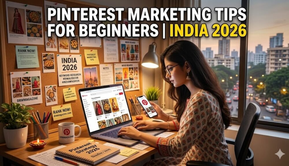 Pinterest Marketing Tips for Beginners India 2026