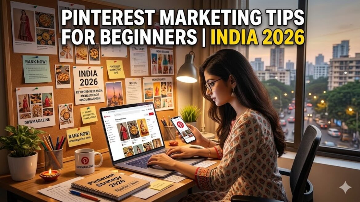 Pinterest Marketing Tips for Beginners India 2026 (Complete Guide)