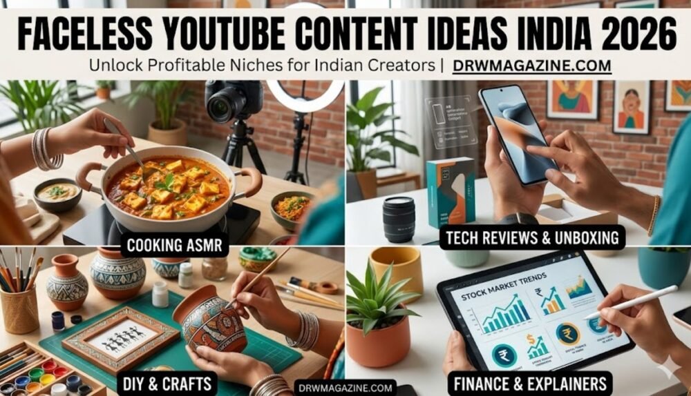 Faceless YouTube Content Ideas India 2026
