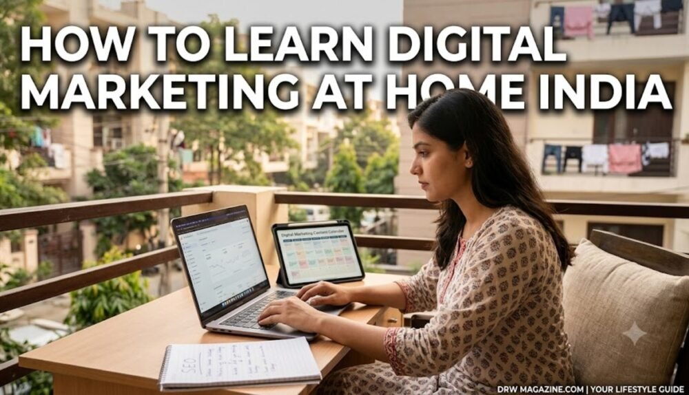 How to Learn Digital Marketing at Home India