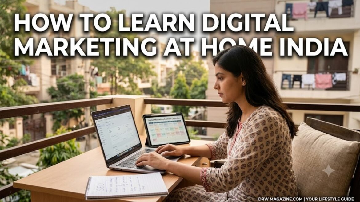 How to Learn Digital Marketing at Home India in 2026