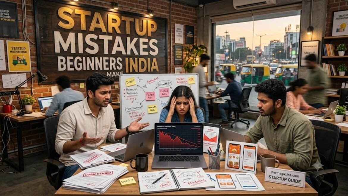 Startup Mistakes Beginners Make India and How to Avoid Them
