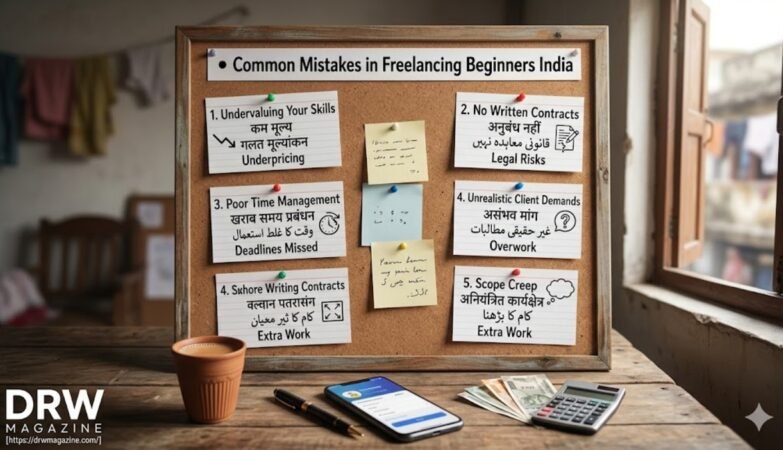 Common Mistakes in Freelancing Beginners India