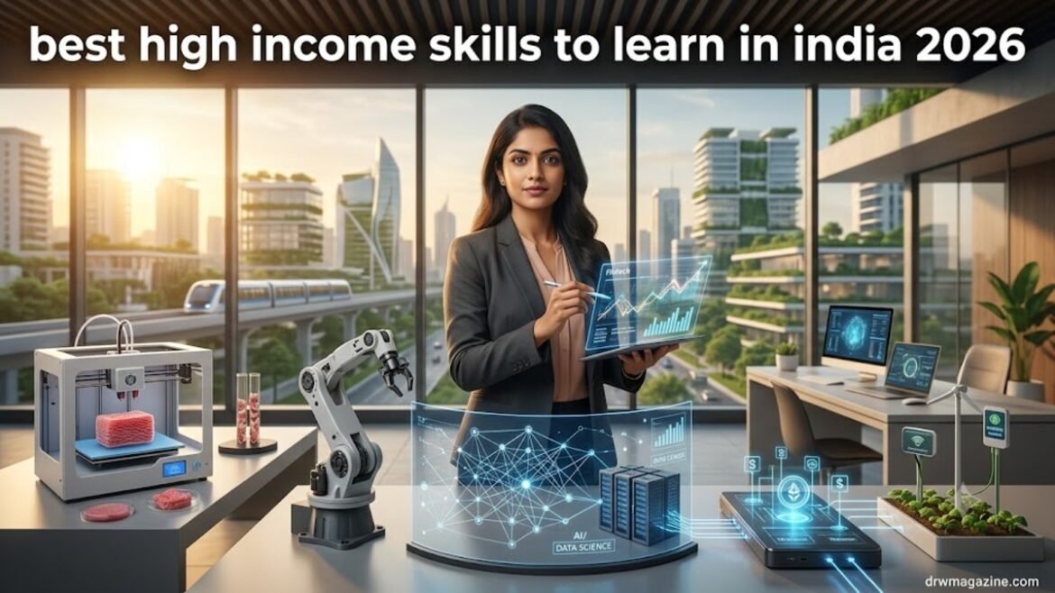 Best High Income Skills to Learn in India 2026