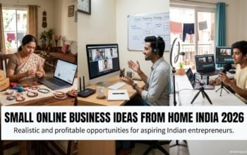 Small Online Business Ideas From Home India 2026