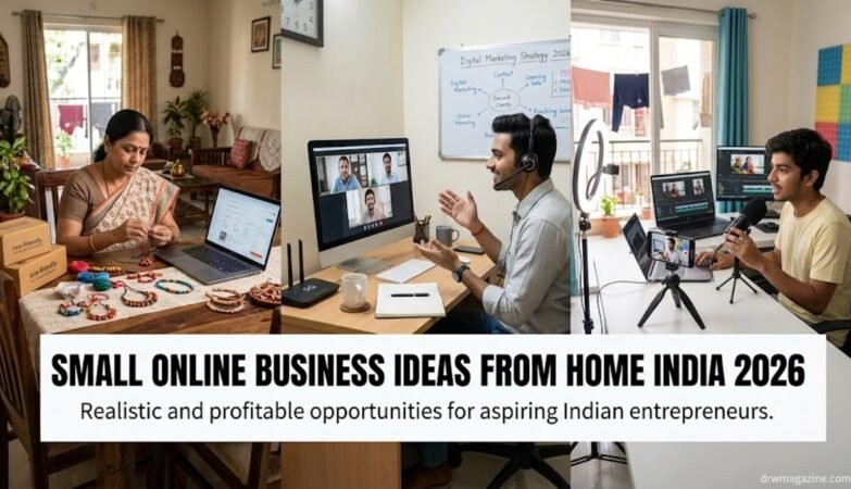 Small Online Business Ideas From Home India 2026