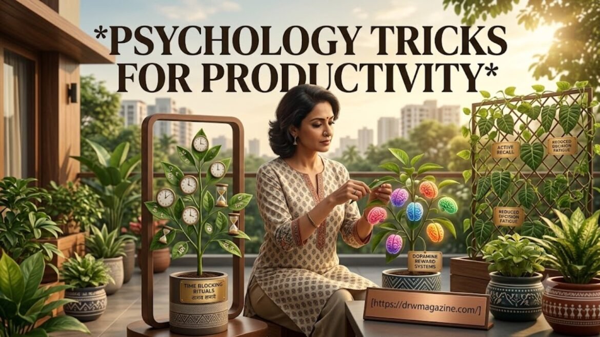 Psychology Tricks for Productivity That Actually Work