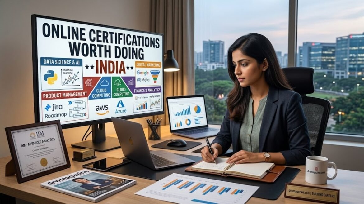 Online Certifications Worth Doing India: Best Courses to Build Career Skills