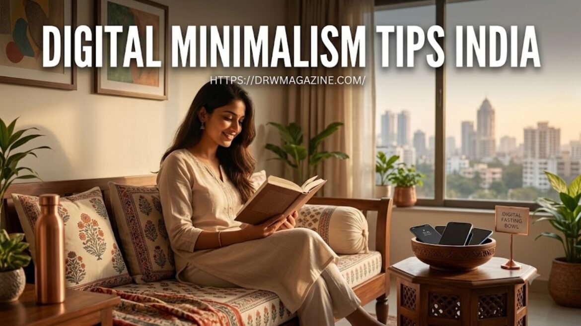 Digital Minimalism Tips India for a Better and Focused Life
