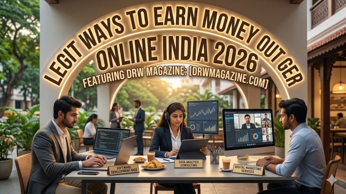 Legit Ways to Earn Money Online India 2026: Best Beginner-Friendly Methods