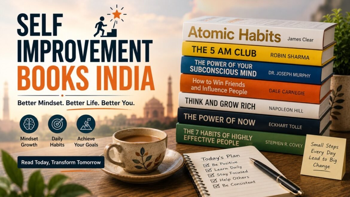 Self Improvement Books India: Best Books to Transform Your Mindset in 2026