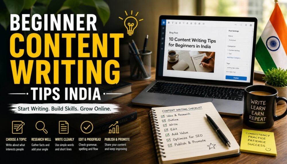 Beginner Content Writing Tips India