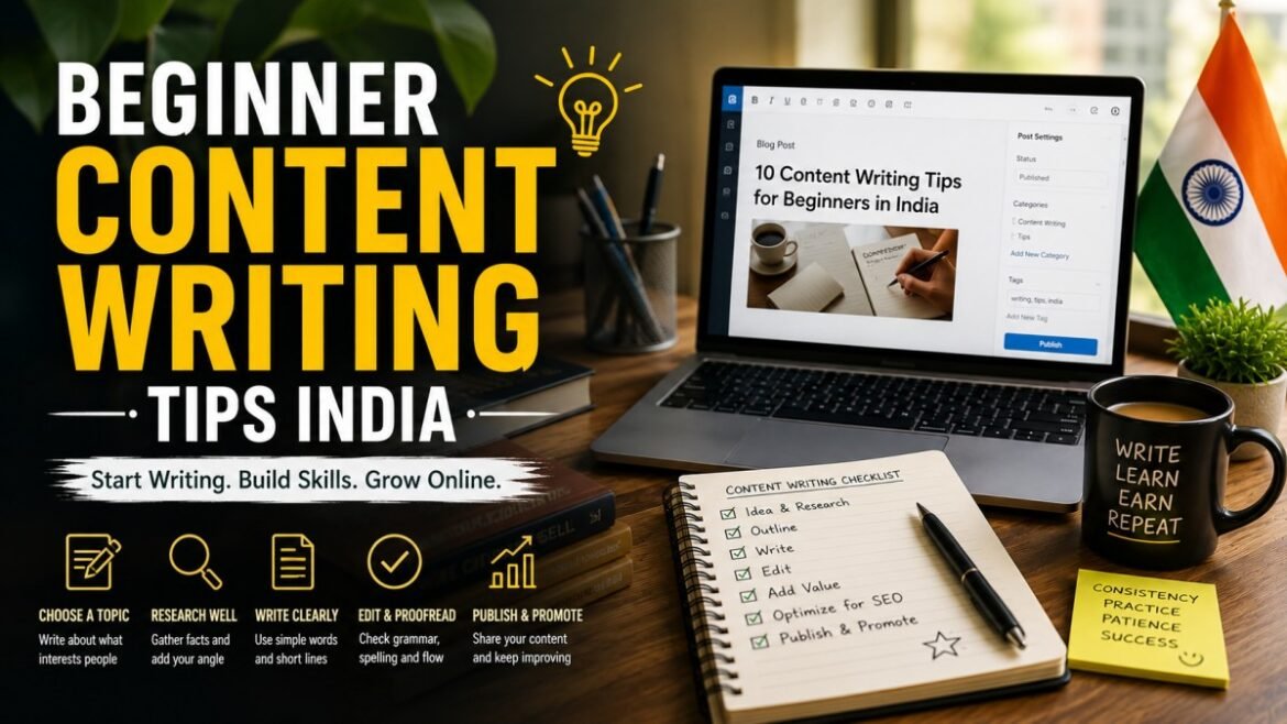 Beginner Content Writing Tips India: Complete Guide to Writing Better Content in 2026