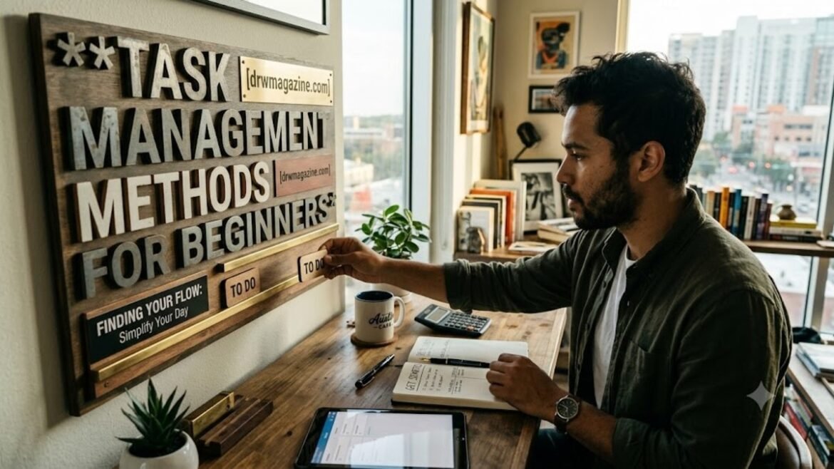 Task Management Methods for Beginners: A Simple Guide to Getting More Done
