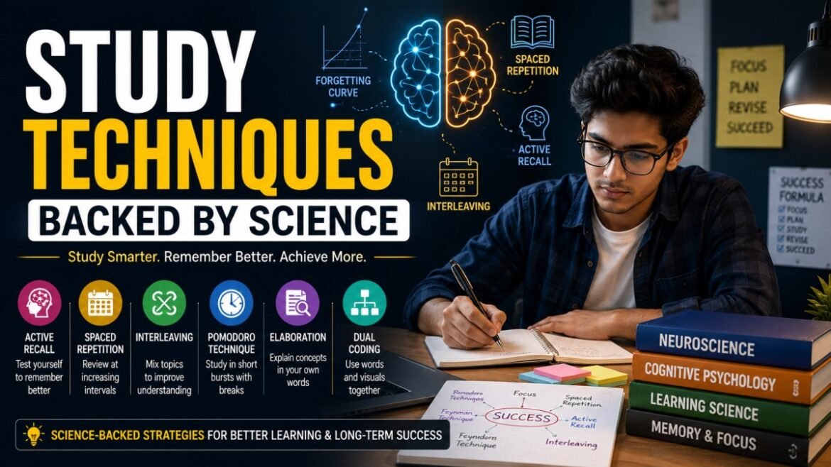 Study Techniques Backed by Science: Smart Learning Methods for Students in 2026